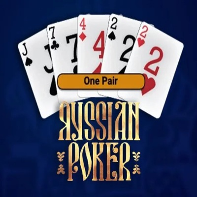 Russian Poker game by OneTouch Games – logo hosted on Sankra Casino